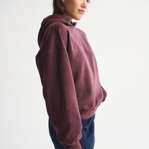 Abercrombie & Fitch Maroon Sunday Hoodie